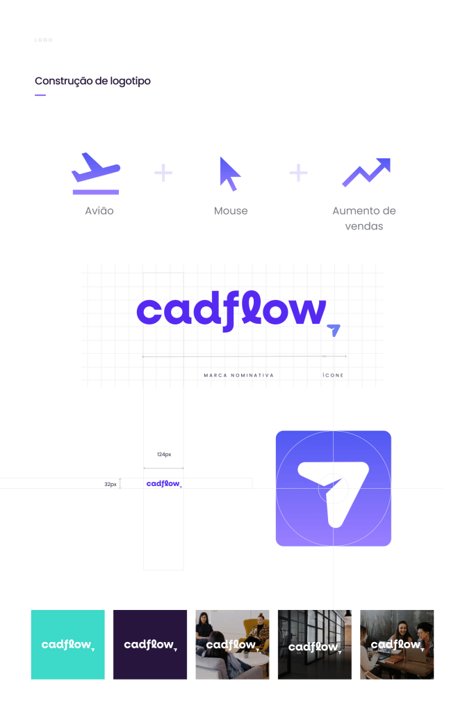 42366c136373185.61f898ca582a5 - Criação da Branding para CadFlow, Startup maringaense - 3 - Camaraux, consultoria em UX design, projetos centrados no usuário