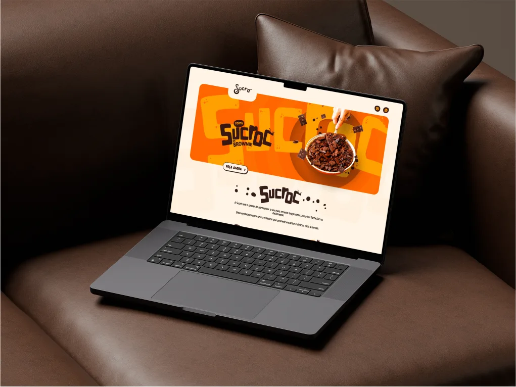 mockup Landing page Torta Sucroc by Sucre 1 - Desenvolvimento LP de vendas Torta Sucroc para a Sucré - 1 - Camaraux, consultoria em UX design, projetos centrados no usuário