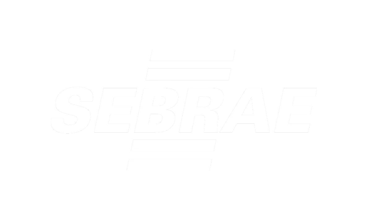 Logotipo Sebrae em branco